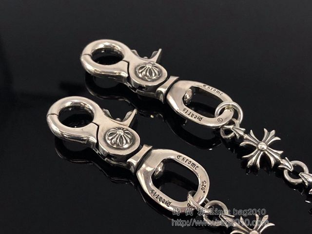 chrome hearts銀飾 克羅心褲鏈 克羅心裝飾品鏈 克羅心包鏈  gjc1891